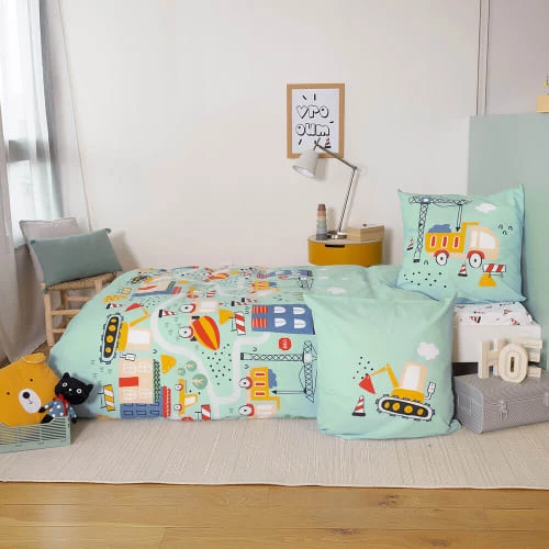 Côté Déco Linge De Lit Enfant Housse De Couette 140x200 + Taie 5 Côté Déco Linge De Lit Enfant Housse De Couette 140x200 + Taie – Image 3