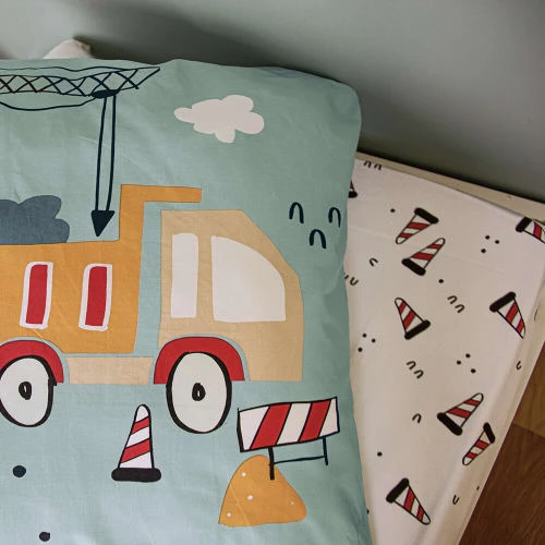 Côté Déco Linge De Lit Enfant Housse De Couette 140x200 + Taie 6 Côté Déco Linge De Lit Enfant Housse De Couette 140x200 + Taie – Image 4