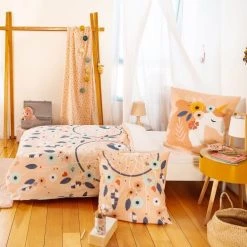 Côté Déco Linge De Lit Enfant Housse De Couette 140x200 + Taie 10 Côté Déco Linge De Lit Enfant Housse De Couette 140x200 + Taie -Linge de lit bébé Soldes housse de couette 140x200 taie 3