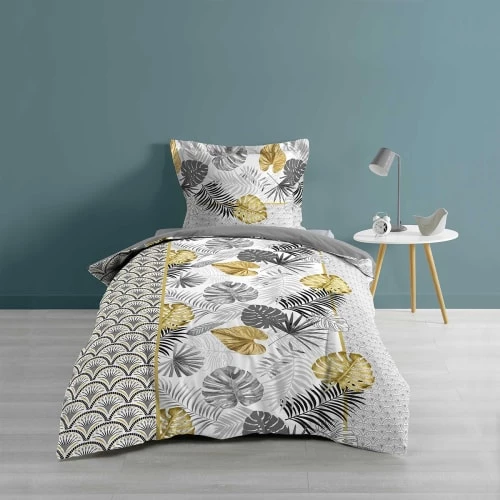 Douceur D'Intérieur Linge De Lit Enfant Housse De Couette 140x200 + Taie Blanc Coton 3 Douceur D'Intérieur Linge De Lit Enfant Housse De Couette 140x200 + Taie Blanc Coton