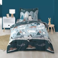 Douceur D'Intérieur Linge De Lit Enfant Housse De Couette 140x200 + Taie Coton