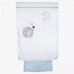 Kinousses Linge De Lit Bébé Housse De Couette Bébé Bleu Velours -Linge de lit bébé Soldes housse de couette bebe bleu velours 1