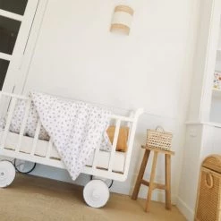 Cocoeko Linge De Lit Bébé Housse De Couette Bébé Fleurs (100x140cm) 10 Cocoeko Linge De Lit Bébé Housse De Couette Bébé Fleurs (100x140cm) -Linge de lit bébé Soldes housse de couette bebe fleurs 100x140cm 2