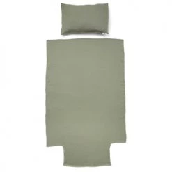 Cocoeko Linge De Lit Enfant Housse De Couette Bébé Vert Sauge -Linge de lit bébé Soldes housse de couette bebe vert sauge 2