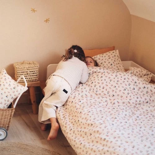 Cocoeko Linge De Lit Enfant Housse De Couette Coton Bio Poires D'automne (140x200 Cm) 4 Cocoeko Linge De Lit Enfant Housse De Couette Coton Bio Poires D'automne (140x200 Cm) – Image 2