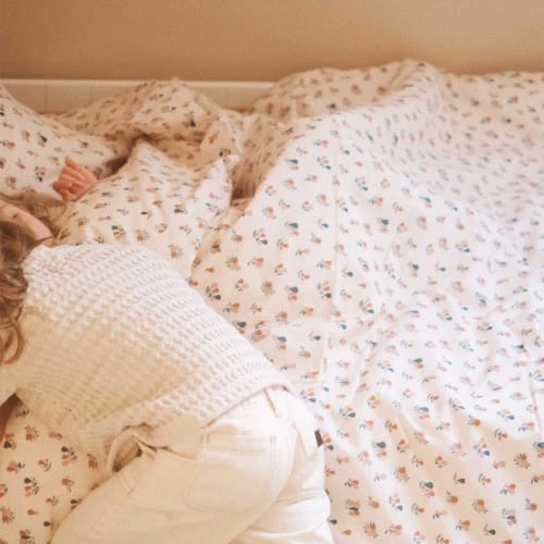 Cocoeko Linge De Lit Enfant Housse De Couette Coton Bio Poires D'automne (140x200 Cm) 5 Cocoeko Linge De Lit Enfant Housse De Couette Coton Bio Poires D'automne (140x200 Cm) – Image 3