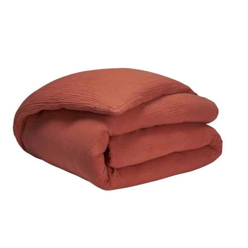 Essix Linge De Lit Enfant Housse De Couette En Coton Orange 140x200 5 Essix Linge De Lit Enfant Housse De Couette En Coton Orange 140x200 – Image 3