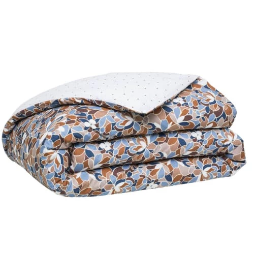 Essix Linge De Lit Enfant Housse De Couette En Percale De Coton Orange Et Bleu 140x200 4 Essix Linge De Lit Enfant Housse De Couette En Percale De Coton Orange Et Bleu 140x200 – Image 2