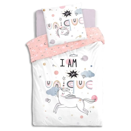 Decoratie Linge De Lit Enfant Housse De Couette Enfant 140x200 + Taie 4 Decoratie Linge De Lit Enfant Housse De Couette Enfant 140x200 + Taie – Image 2