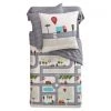 Becquet Linge De Lit Enfant Housse De Couette Enfant Réversible 200x200 Grise En Coton 1 Becquet Linge De Lit Enfant Housse De Couette Enfant Réversible 200x200 Grise En Coton -Linge de lit bébé Soldes housse de couette enfant reversible 200x200 grise en coton