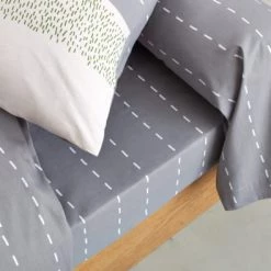 Becquet Linge De Lit Enfant Housse De Couette Enfant Réversible 200x200 Grise En Coton -Linge de lit bébé Soldes housse de couette enfant reversible 200x200 grise en coton 3