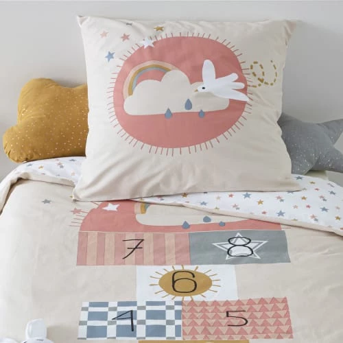 Home Maison Linge De Lit Enfant Housse De Couette Enfant + Taie 140x200cm 4 Home Maison Linge De Lit Enfant Housse De Couette Enfant + Taie 140x200cm – Image 2