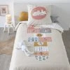 Home Maison Linge De Lit Enfant Housse De Couette Enfant + Taie 140x200cm -Linge de lit bébé Soldes housse de couette enfant taie 140x200cm