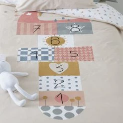 Home Maison Linge De Lit Enfant Housse De Couette Enfant + Taie 140x200cm 7 Home Maison Linge De Lit Enfant Housse De Couette Enfant + Taie 140x200cm -Linge de lit bébé Soldes housse de couette enfant taie 140x200cm 2