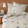Matt & Rose Linge De Lit Enfant Housse De Couette Et Taie D'oreiller En Coton 140x200 Cm -Linge de lit bébé Soldes housse de couette et taie d oreiller en coton 140x200 cm