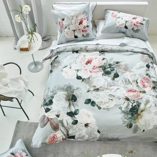 Designers Guild Linge De Lit Enfant Housse De Couette Imprimée En Satin De Coton Gris 3 Designers Guild Linge De Lit Enfant Housse De Couette Imprimée En Satin De Coton Gris