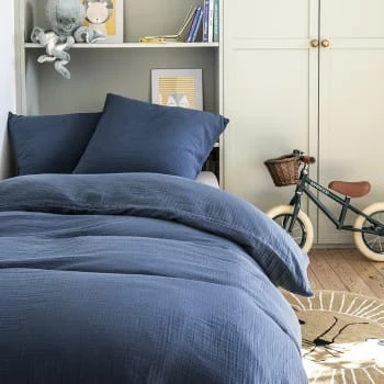 Essix Linge De Lit Enfant Housse De Couette En Coton Orange 140x200 7 Essix Linge De Lit Enfant Housse De Couette En Coton Orange 140x200 – Image 5