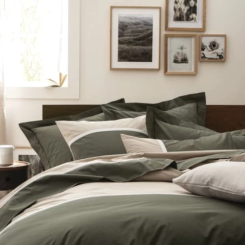 Essix Linge De Lit Enfant Housse De Couette Unie En Percale De Coton Kaki 140x200 3 Essix Linge De Lit Enfant Housse De Couette Unie En Percale De Coton Kaki 140x200