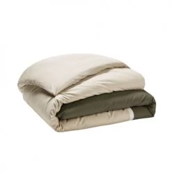 Essix Linge De Lit Enfant Housse De Couette Unie En Percale De Coton Kaki 140x200 6 Essix Linge De Lit Enfant Housse De Couette Unie En Percale De Coton Kaki 140x200 -Linge de lit bébé Soldes housse de couette unie en percale de coton kaki 140x200 2