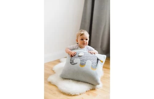Kindsgut Linge De Lit Enfant Housse De Coussin En Coton Motif éléphant Gris Et Jaune 5 Kindsgut Linge De Lit Enfant Housse De Coussin En Coton Motif éléphant Gris Et Jaune – Image 3