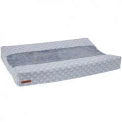 Little Dutch Linge De Lit Bébé Housse De Matelas à Langer Lily Leaves Blue (44 X 72 Cm)