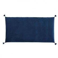 Maisons Du Monde Matelas De Sol Enfant Housse De Matelas De Sol En Velours De Coton Bleu 60x120