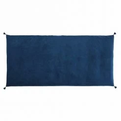 Maisons Du Monde Matelas De Sol Enfant Housse De Matelas De Sol En Velours De Coton Bleu 90x190