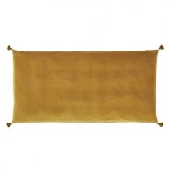 Maisons Du Monde Matelas De Sol Enfant Housse De Matelas De Sol En Velours De Coton Ocre 60x120