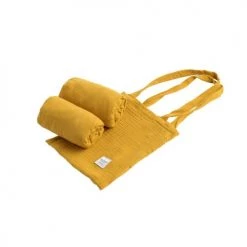 Sauthon Original Linge De Lit Enfant Lot De 2 Draps Housse Rectangle 90x50cm En Coton Jaune -Linge de lit bébé Soldes lot de 2 draps housse rectangle 90x50cm en coton jaune 2