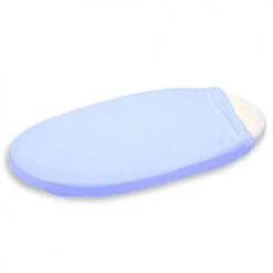 P'tit Basile Linge De Lit Bébé Lot De 2 Draps Housses Coton Bio Pour Berceau Et Couffin Ovale 40x80 B