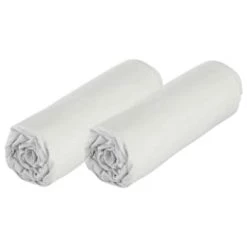 P'tit Basile Linge De Lit Bébé Lot De 2 Draps Housses Coton Bio Spécial Cododo 50x80 Gris Perle -Linge de lit bébé Soldes lot de 2 draps housses coton bio special cododo 50x80 gris perle 3