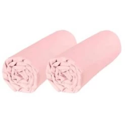 P'tit Basile Linge De Lit Bébé Lot De 2 Draps Housses Coton Bio Spécial Cododo 50x80 Rose -Linge de lit bébé Soldes lot de 2 draps housses coton bio special cododo 50x80 rose 5