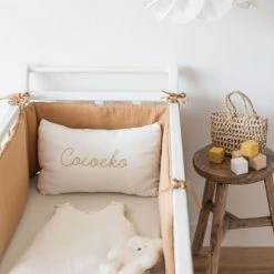 Cocoeko Linge De Lit Bébé Lot De 2 Draps-housses Ecru/Blanc 60x120 Cm 7 Cocoeko Linge De Lit Bébé Lot De 2 Draps-housses Ecru/Blanc 60x120 Cm -Linge de lit bébé Soldes lot de 2 draps housses ecru blanc 60x120 cm 2