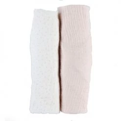Noukie's Linge De Lit Bébé Lot De 2 Draps Housses En Mousseline De Coton Rose Clair (60 X 120 Cm) -Linge de lit bébé Soldes lot de 2 draps housses en mousseline de coton rose clair 60 x 120 cm 5