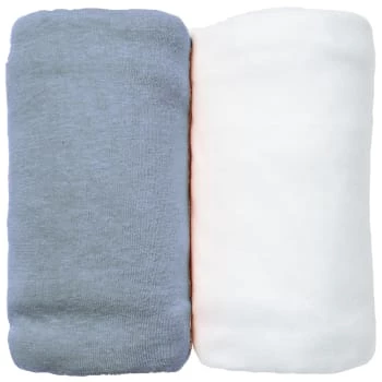 Eveil Et Nature Linge De Lit Bébé Lot De 2 Draps Housses Jersey 70x140 Cm Coton Bio Blanc/ Pêche 7 Eveil Et Nature Linge De Lit Bébé Lot De 2 Draps Housses Jersey 70x140 Cm Coton Bio Blanc/ Pêche – Image 5