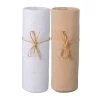 P'tit Basile Linge De Lit Bébé Lot De 2 Draps Housses Jersey Bio Blanc Et Cappuccino 60x120 -Linge de lit bébé Soldes lot de 2 draps housses jersey bio blanc et cappuccino 60x120 1