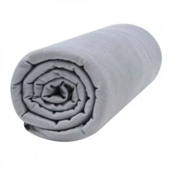 P'tit Basile Linge De Lit Bébé Lot De 2 Draps Housses Jersey Bio Spécial Cododo 50x80 Blanc Et Gris F -Linge de lit bébé Soldes lot de 2 draps housses jersey bio special cododo 50x80 blanc et gris f 2