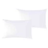 P'tit Basile Linge De Lit Bébé Lot De 2 Taies D'oreiller Coton Bio Blanc 40x60 -Linge de lit bébé Soldes lot de 2 taies d oreiller coton bio blanc 40x60 1