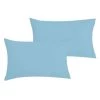 P'tit Basile Linge De Lit Bébé Lot De 2 Taies D'oreiller Coton Bio Bleu Ciel 40x60 1 P'tit Basile Linge De Lit Bébé Lot De 2 Taies D'oreiller Coton Bio Bleu Ciel 40x60 -Linge de lit bébé Soldes lot de 2 taies d oreiller coton bio bleu ciel 40x60 1