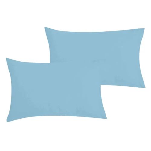 P'tit Basile Linge De Lit Bébé Lot De 2 Taies D'oreiller Coton Bio Bleu Ciel 40x60 3 P'tit Basile Linge De Lit Bébé Lot De 2 Taies D'oreiller Coton Bio Bleu Ciel 40x60