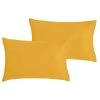 P'tit Basile Linge De Lit Bébé Lot De 2 Taies D'oreiller Coton Bio Jaune 40x60 -Linge de lit bébé Soldes lot de 2 taies d oreiller coton bio jaune 40x60 1