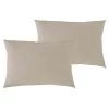P'tit Basile Linge De Lit Bébé Lot De 2 Taies D'oreiller Coton Bio Taupe 40x60 2 P'tit Basile Linge De Lit Bébé Lot De 2 Taies D'oreiller Coton Bio Taupe 40x60 -Linge de lit bébé Soldes lot de 2 taies d oreiller coton bio taupe 40x60 1