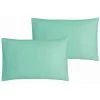 P'tit Basile Linge De Lit Bébé Lot De 2 Taies D'oreiller Coton Bio Turquoise 40x60 -Linge de lit bébé Soldes lot de 2 taies d oreiller coton bio turquoise 40x60 12