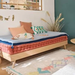 Maisons Du Monde Matelas De Sol Enfant Matelas Capitonné En Coton Terracotta 90x190 9 Maisons Du Monde Matelas De Sol Enfant Matelas Capitonné En Coton Terracotta 90x190 -Linge de lit bébé Soldes matelas capitonne en coton terracotta 90x190 1000 0 23 215560 4