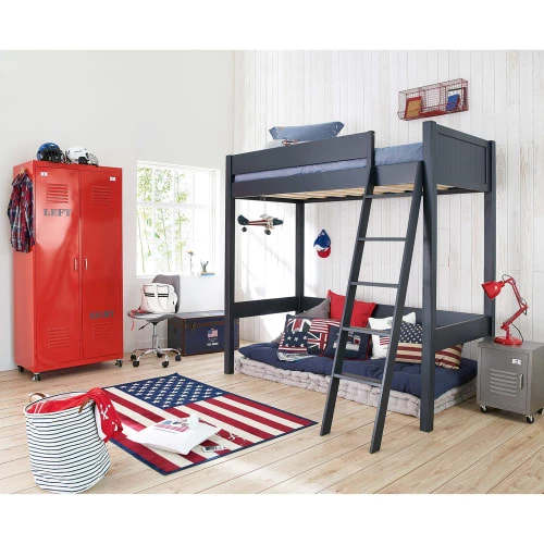 Maisons Du Monde Matelas De Sol Enfant Matelas De Sol En Coton Bleu 90x190 8 Maisons Du Monde Matelas De Sol Enfant Matelas De Sol En Coton Bleu 90x190 – Image 6