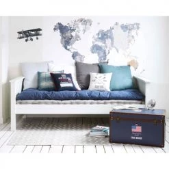 Maisons Du Monde Matelas De Sol Enfant Matelas De Sol En Coton Bleu 90x190 12 Maisons Du Monde Matelas De Sol Enfant Matelas De Sol En Coton Bleu 90x190 -Linge de lit bébé Soldes matelas de sol en coton bleu 90x190 1000 4 16 171109 3