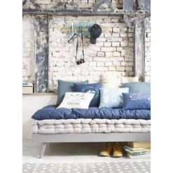 Maisons Du Monde Matelas De Sol Enfant Matelas De Sol En Coton Bleu 90x190 11 Maisons Du Monde Matelas De Sol Enfant Matelas De Sol En Coton Bleu 90x190 -Linge de lit bébé Soldes matelas de sol en coton bleu 90x190 1000 4 16 171109 5