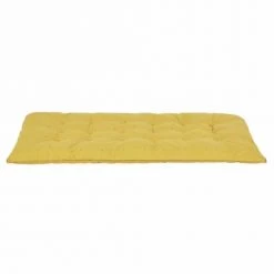 Maisons Du Monde Matelas De Sol Enfant Matelas De Sol En Coton Jaune Imprimé Doré 60x120