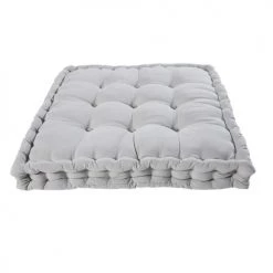 Maisons Du Monde Matelas De Sol Enfant Matelas En Coton Gris 90x90cm