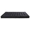 Maisons Du Monde Matelas De Sol Enfant Matelas En Coton Gris Anthracite 90x190 -Linge de lit bébé Soldes matelas en coton gris anthracite 90x190 1000 1 28 168743 1